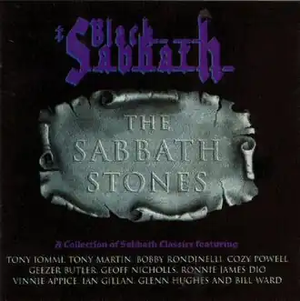 Обложка альбома Black Sabbath «The Sabbath Stones» (1996)