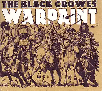 Обложка альбома The Black Crowes «Warpaint» (2008)