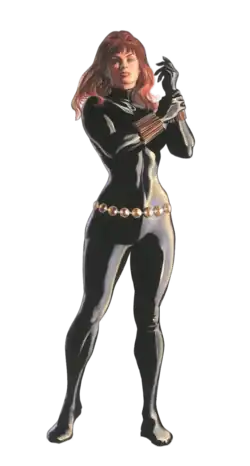 Чёрная вдова на варианте обложки комикса Black Widow (Vol. 8) #2 (октябрь 2020). Художник&nbsp;— Алекс Росс.