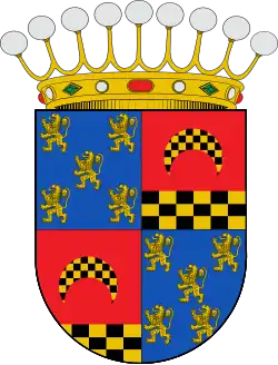 Герб графов де Рикла