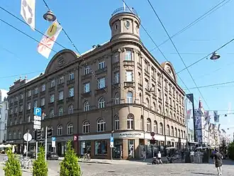 Угловой дом по ул. Блауманя, 5А (ранее Тербатас, 23/25)