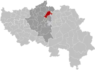 Расположение муниципалитета на карте провинции