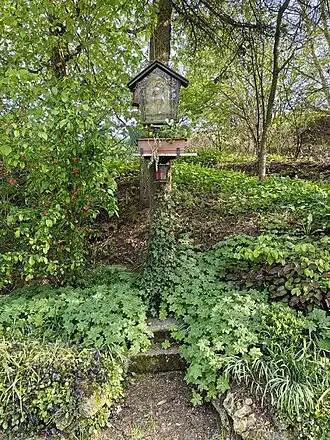 Памятник о погибших на месте сражения