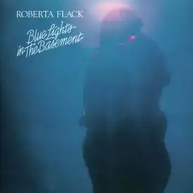 Обложка альбома Роберты Флэк «Blue Lights in the Basement» (1977)