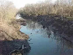 Блу-Ривер в округе Брайан (Оклахома)