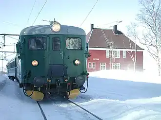 NSB 68 на станции Katterat