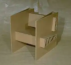 Кресло: принцип складывания и сборки