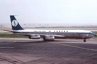Boeing 707-329 компании Sabena