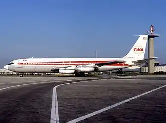 Boeing 707-331 авиакомпании TWA, идентичный разбившемуся