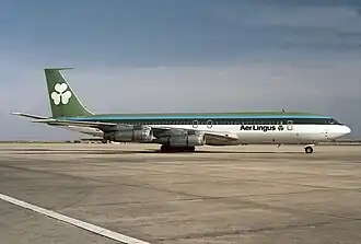 Разбившийся самолёт за 3 года до катастрофы в период эксплуатации Aer Lingus