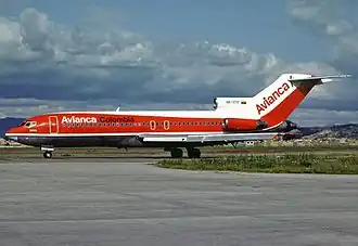 Boeing 727-21 авиакомпании Avianca