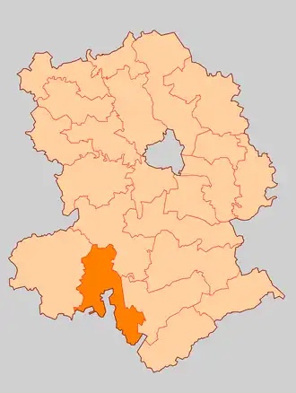 Богатьковское сельское поселение на карте