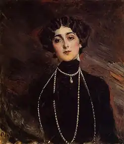 Лина Кавальери. Портрет кисти Джованни Больдини, примерно 1901 год