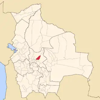 Тиракуэ на карте