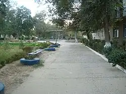 Задний двор больницы