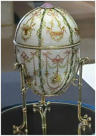 Пасхальное яйцо «Бонбоньерка»