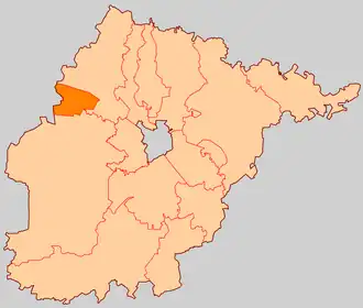 Борисовское сельское поселение на карте