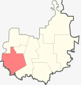 Борское сельское поселение на карте