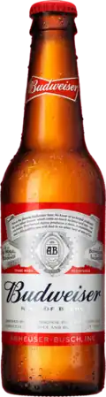 Бутылка пива Budweiser