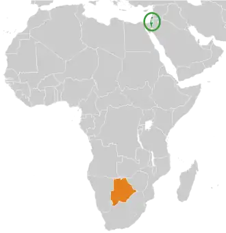 Ботсвана и Израиль
