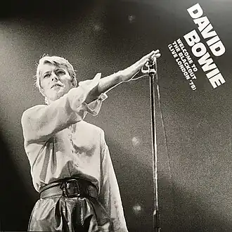 Обложка альбома Дэвида Боуи «Welcome to the Blackout (Live London ’78)» (2017)