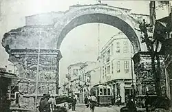 Арка Галерия в 1913 году