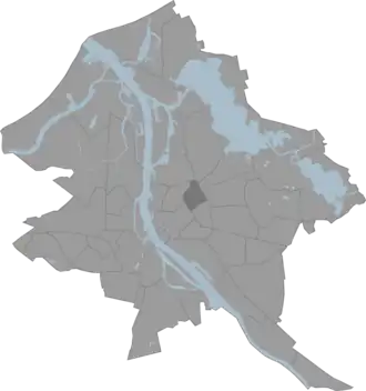 Браса на карте Риги