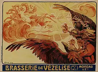 Пивоварня Везлиз и Моро. Плакат