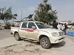 пикап формирований ПНС в Ливии