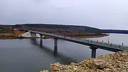 Мост через реку Уфа на участке обхода села Караидель