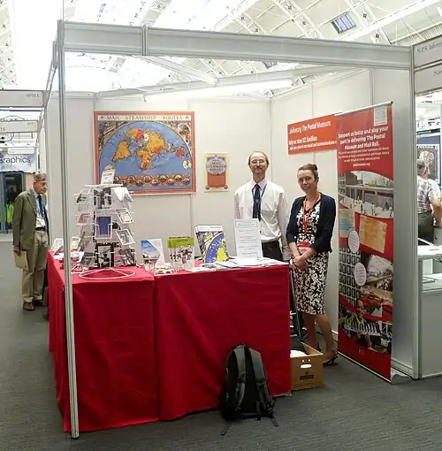 Британский почтовый музей и архив на осенней филателистической выставке «Stampex 2015»