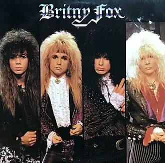Обложка альбома Britny Fox «Britny Fox» ()