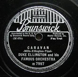 Обложка песни Дюк Эллингтон «Caravan»