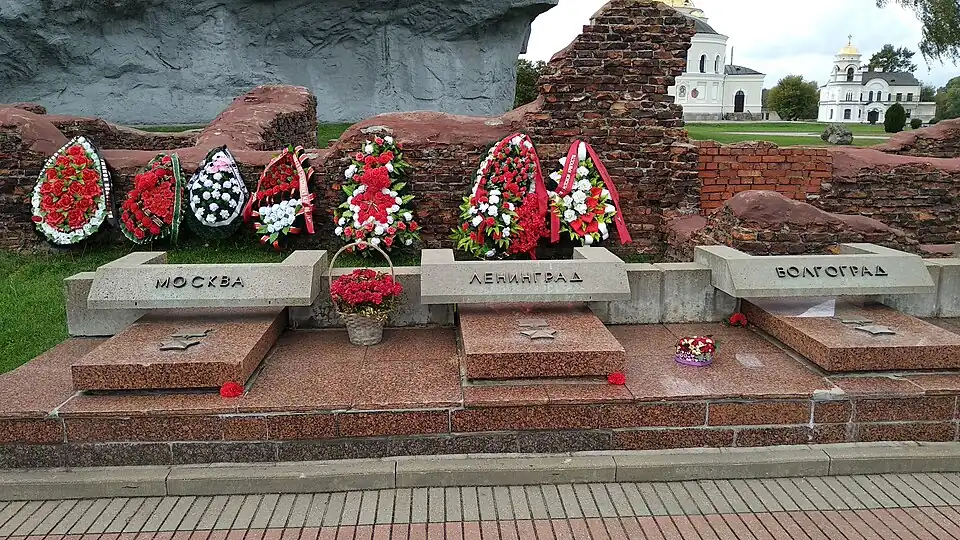 Захоронения защитников крепости 1941 года