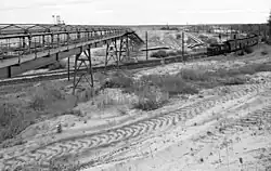 Транспортировка угля из карьера