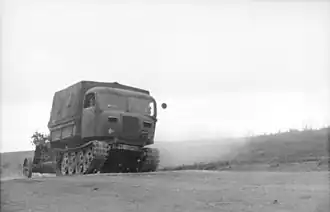 RS0 168-й пд буксирует орудие, июль 1943 года, Курская&nbsp;битва