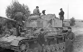 PzKpfw IV «Гризли» 3-й танковой дивизии на Восточном фронте, осень 1943 года