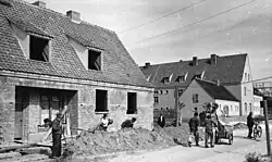 Строительство коттеджей в 1949 году