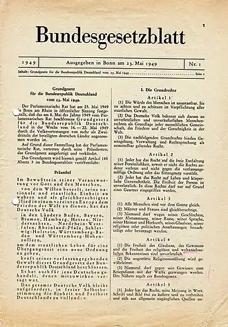 Первый номер от 23 мая 1949 года