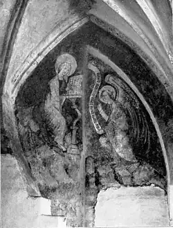 Настенная роспись в зале Комтура