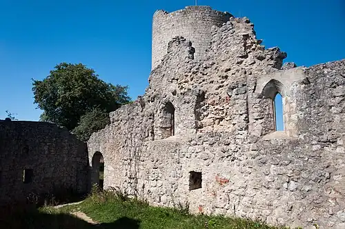 Остатки бывшего герцогского дворца