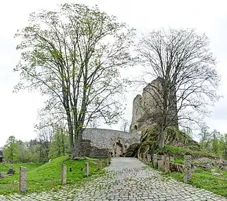 Замок в 2014 году