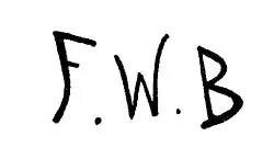 Изображение автографа