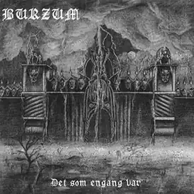 Обложка альбома Burzum «Det som engang var» (1993)