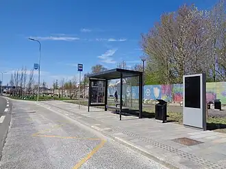 Остановка «Pikksilma» рядом с улицей Пикксилма