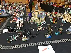 На изображении изображён набор Lego: Harry Potter