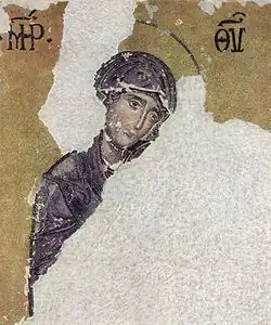 Мозаика «Деисус» (фрагмент). Айя-София, Стамбул