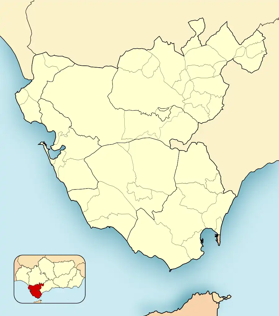 Кониль-де-ла-Фронтера на карте