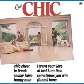 Обложка альбома Chic «C’est Chic» (1978)