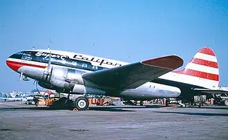 Curtiss C-46(1 самолёт)
